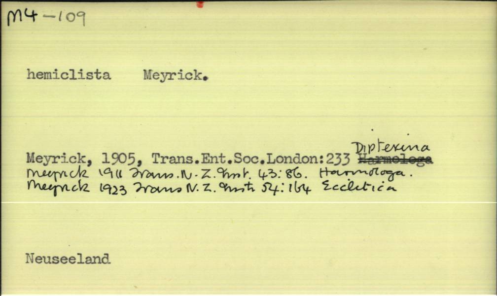 front of card